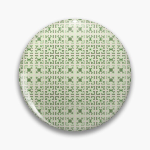 Item preview, Green 50s Style Geometric Pattern designed and sold by Rebecca Mooneyham.