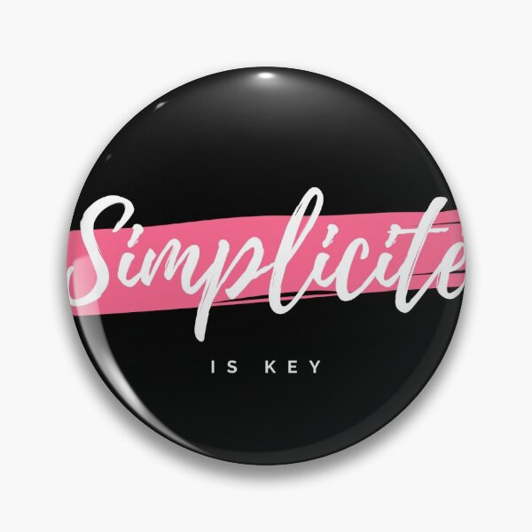 Item preview, simplicity is key designed and sold by fatys-designs.