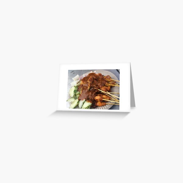 Satay Greeting Card