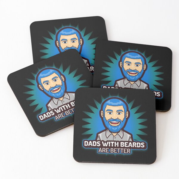Item preview, DADS WITH BEARDS ARE BETTER designed and sold by Pinu005.