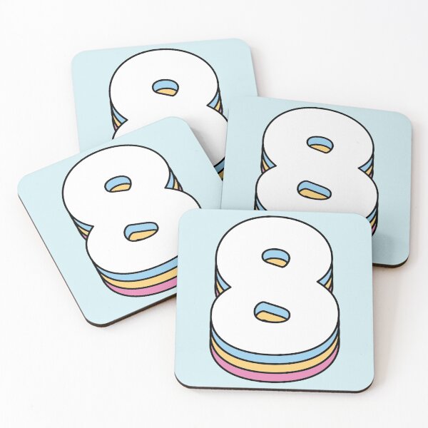 Item preview, Number 8  designed and sold by OkihanaShop.