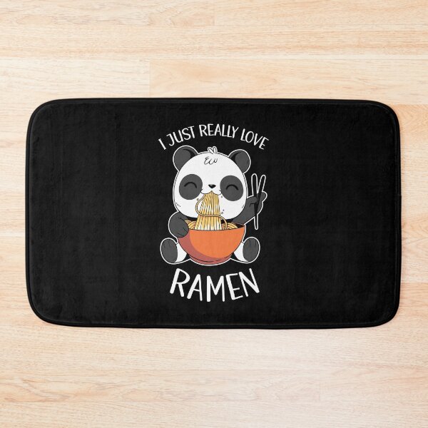 Item preview, I Just Really Love Ramen Cute Panda designed and sold by OnepixArt.