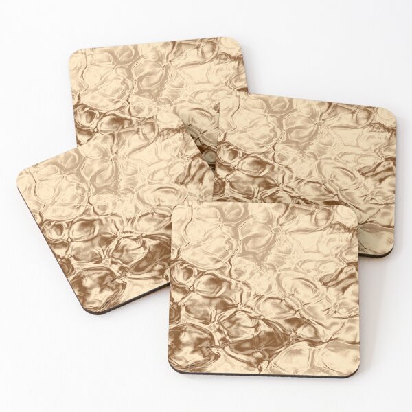 Item preview, Ripples - platinum gold designed and sold by SulkaCreative.