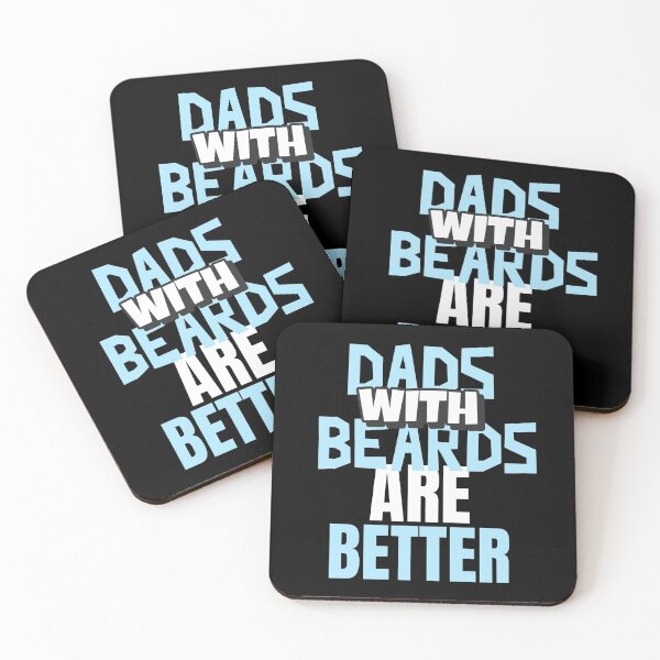 Item preview, DADS WITH BEARDS ARE BETTER designed and sold by Pinu005.