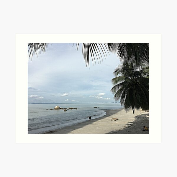 Penang seaside Art Print