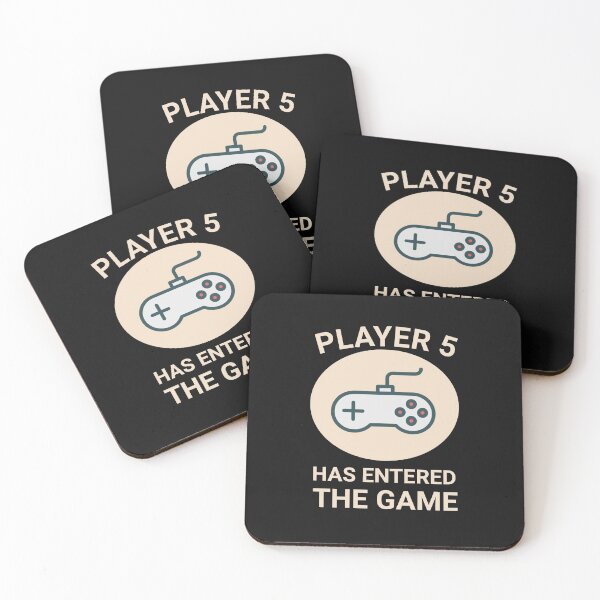 Item preview, Player 5 Has Entered The Game designed and sold by TINASTORESHOPE.