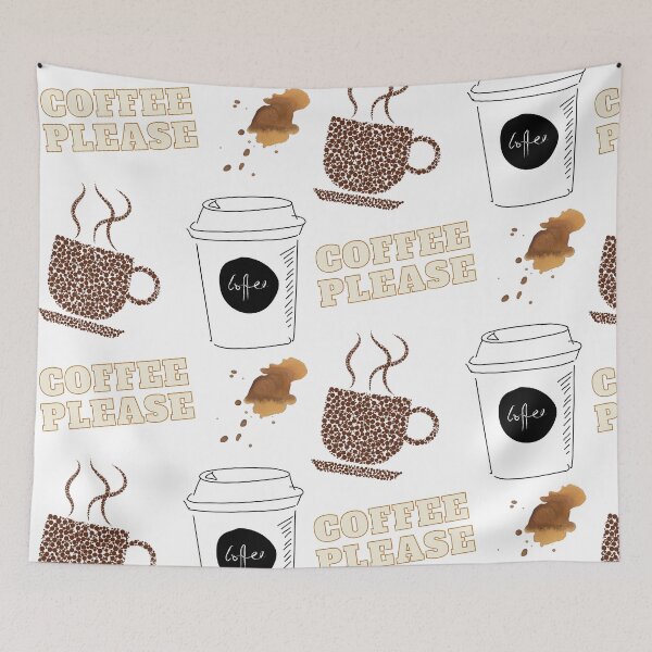Item preview, Coffee Please - Sticker Packs, Notebook, Coffee Mug, designed and sold by GionaSophia.