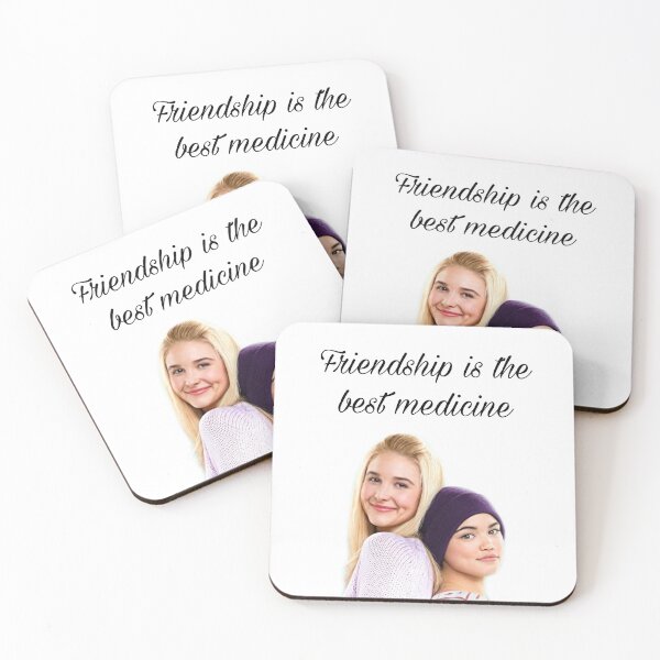 Item preview, alexa&katie, friendship is the best medicine designed and sold by -pp-designs.