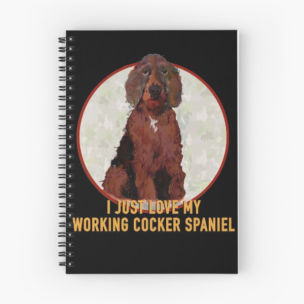 Item preview, Working Cocker Spaniel, love designed and sold by Jaime Brash.
