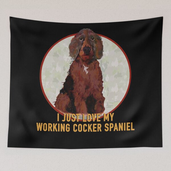 Item preview, Working Cocker Spaniel, love designed and sold by Jaime Brash.