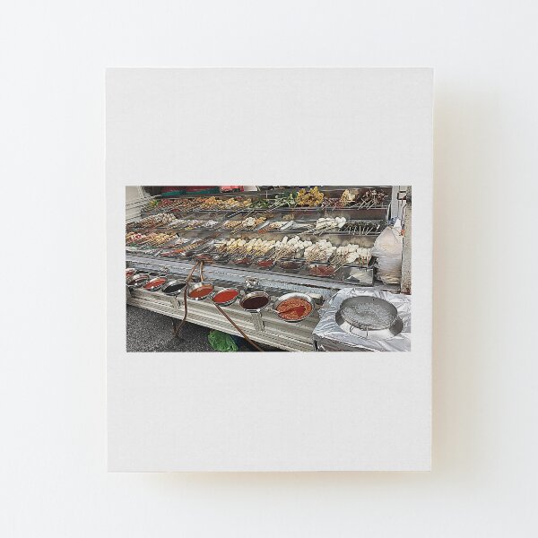 Lok Lok Wood Mounted Print