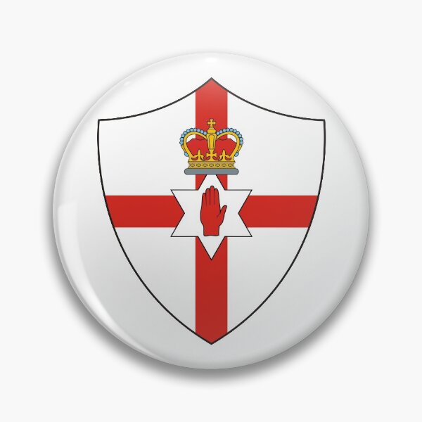 Item preview, Red Hand of Ulster Shield designed and sold by EpicThreadsUK.
