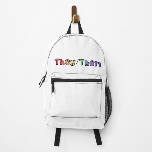Item preview, They/Them Pronouns LGBTQ Pride designed and sold by Furia LGBTQ+ Accessories.