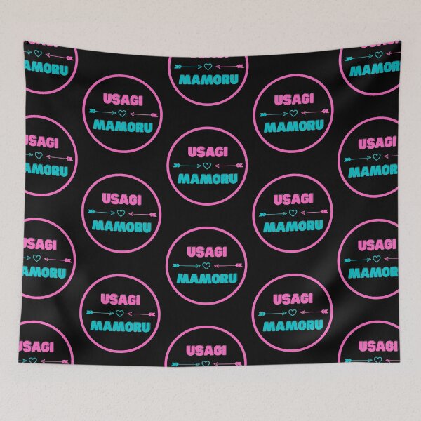 Item preview, Usagi loves Mamoru designed and sold by avocadissimo.