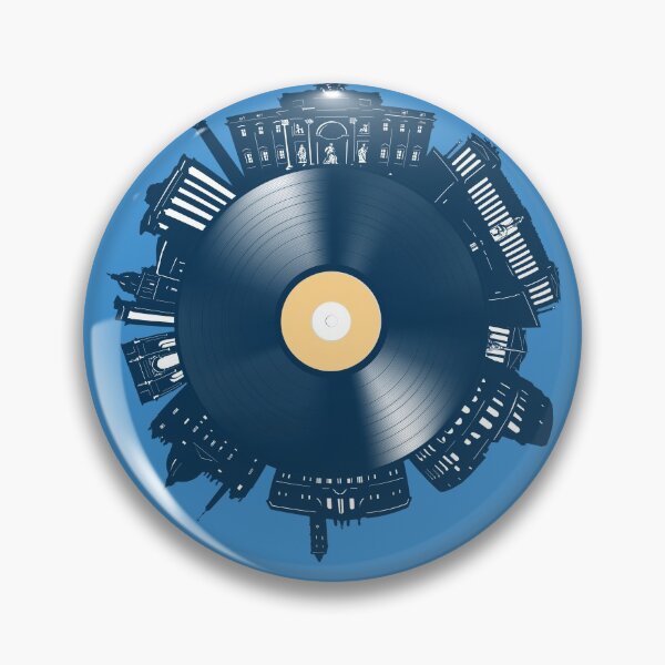 Item preview, rome skyline vinyl designed and sold by BekimART2.