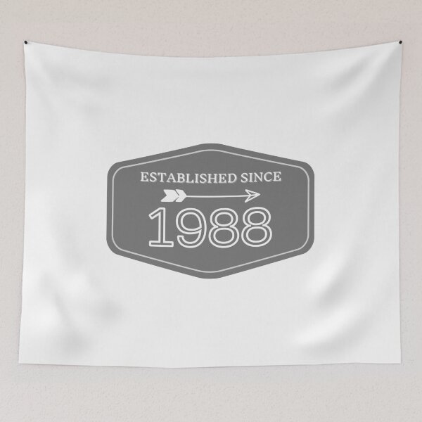 Item preview, Established Since 1988 designed and sold by designlee.