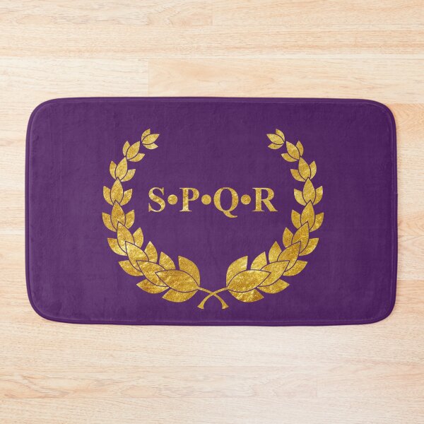 Item preview, S•P•Q•R (on purple) designed and sold by DotorEaon.