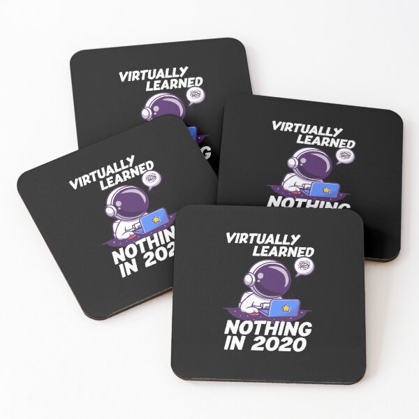 Item preview, Virtually learned nothing in 2020 Virtual Learning Funny Sarcastic Gift designed and sold by HeroTee.