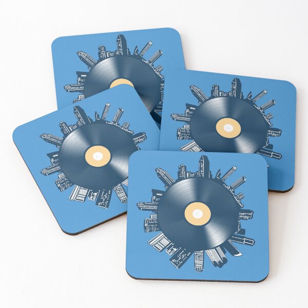 Item preview, san diego skyline vinyl designed and sold by BekimART2.