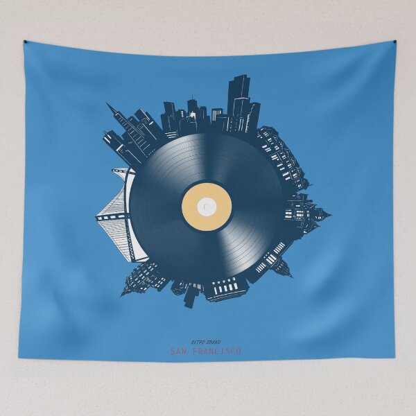 Item preview, san francisco vinyl designed and sold by BekimART2.