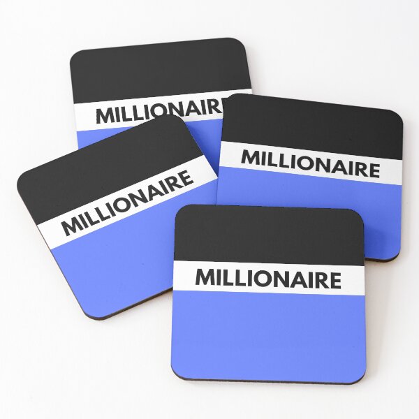 Item preview, MILLIONAIRE Black and Royal Blue  designed and sold by HappinessWorld.
