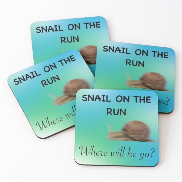 Item preview, Snail on the Run V1 designed and sold by ZGarbageTurtle.