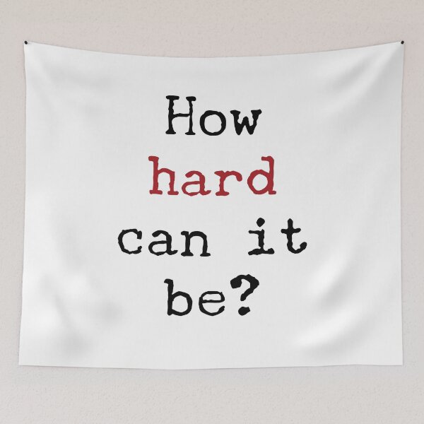 Item preview, How hard can it be designed and sold by Misschemical.
