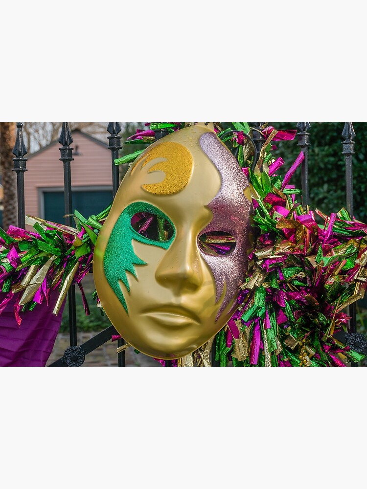 large mardi gras mask decor