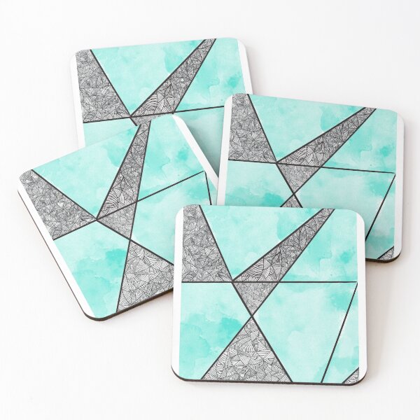 Item preview, Geometric Sea Salt designed and sold by sumayalovesyou.