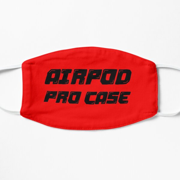 AirPod Pro Case Red Flat Mask