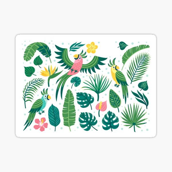 Item preview, Parrots Pattern designed and sold by Tomy4th.