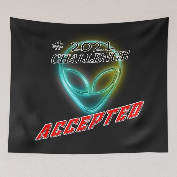 Item preview, # 2021 Challenge. ACCEPTED! designed and sold by hop2swing.