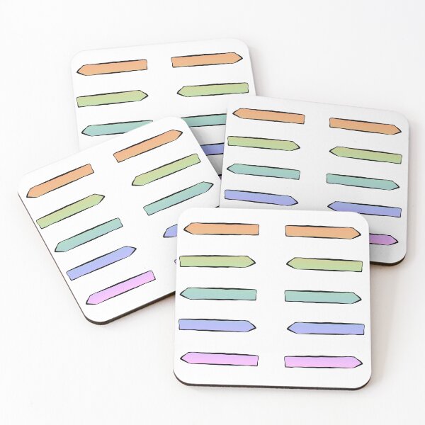 Item preview, Handwriting Style Planner Arrow Stickers Rainbow 2020 designed and sold by FioreCiliegia.