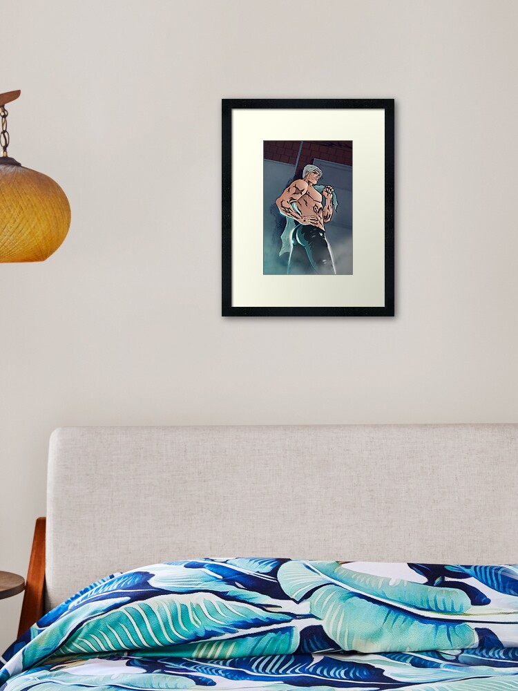 Thumbnail 2 of 7, Framed Art Print, Thunder - Locker Room designed and sold by twogargs.