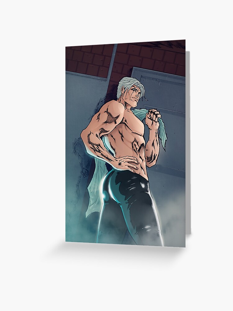 Thumbnail 1 of 2, Greeting Card, Thunder - Locker Room designed and sold by twogargs.