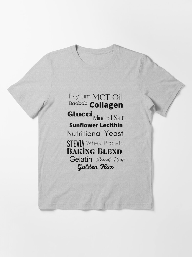 Alternate view of Stevia Baobob Health Wellness Lingo Essential T-Shirt