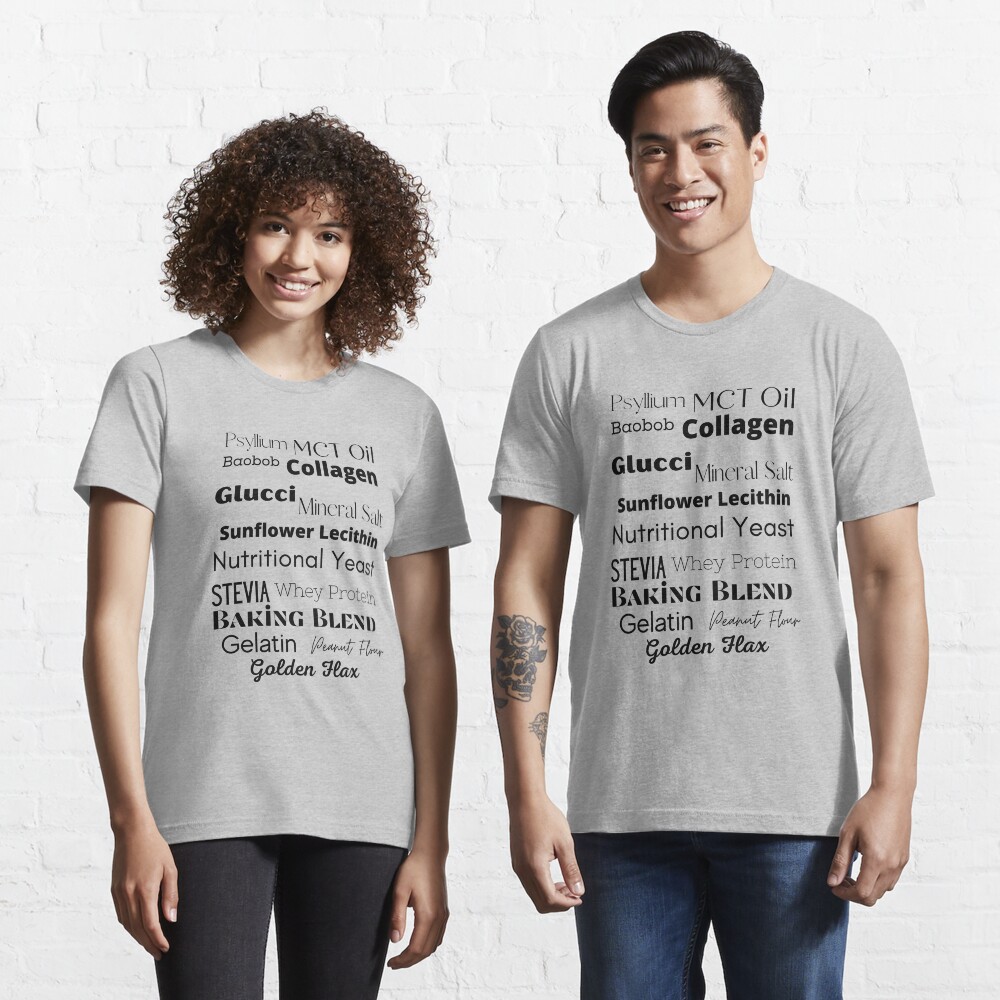 Stevia Baobob Health Wellness Lingo Essential T-Shirt