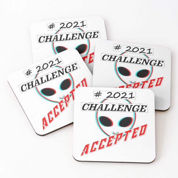 Item preview, # 2021 Challenge. ACCEPTED! designed and sold by hop2swing.
