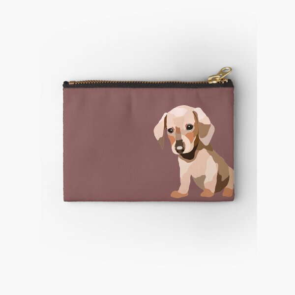 Artikelvorschau, Dackel Welpen Hund Portrait digitale Illustration entworfen und verkauft von sherylwylie.