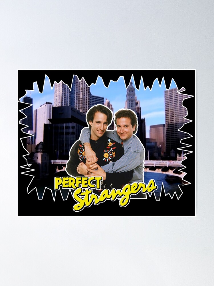 Perfect Strangers Larry Balki Retro Throwback Chicago skyline