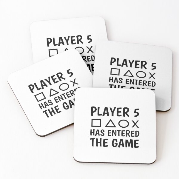 Item preview, Player 5 Has Entered The Game designed and sold by TINASTORESHOPE.