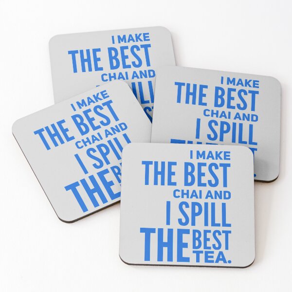 Item preview, I make the best chai and I spill the best tea designed and sold by BrownGirlMantra.