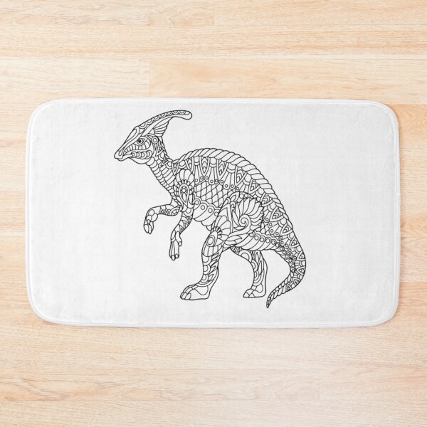 Item preview, Hadrosaur Dinosaur Relaxing Design designed and sold by COLEY-CREATIONS.