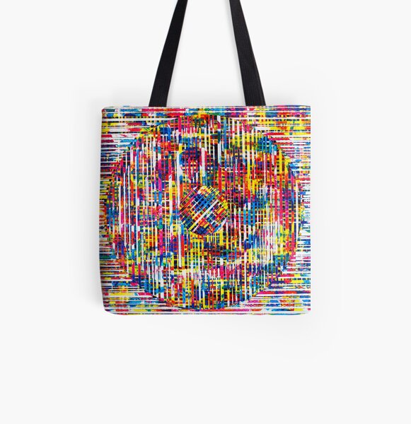 Lines Two All Over Print Tote Bag