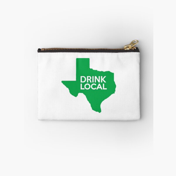 Artikelvorschau, Texas Drink Local TX Grün entworfen und verkauft von Mind of State.