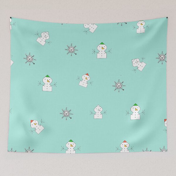 Item preview, Snowmen and flakes designed and sold by Fradema.