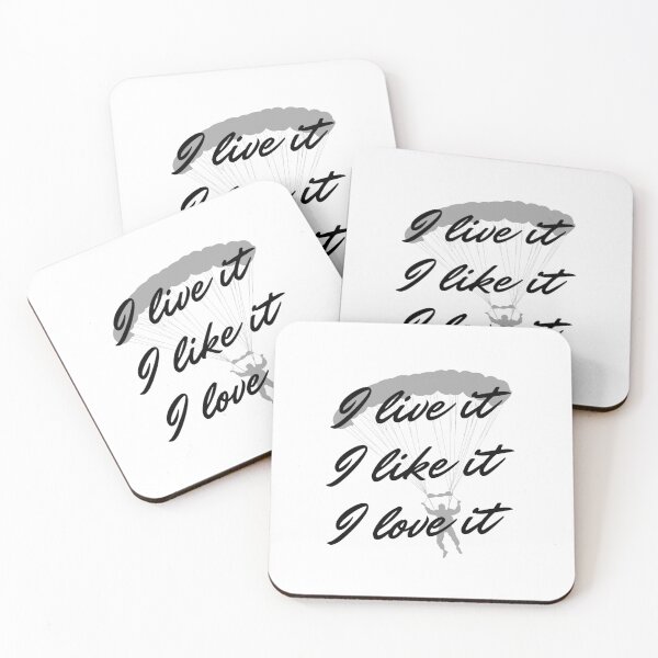 Item preview, Sky diving: I live it. I like it. I love it designed and sold by TheGreenGoat.