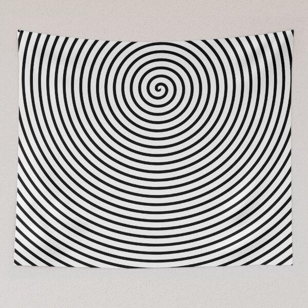 Item preview, 3D Illuzion - Cocentric Circle Black designed and sold by miTeless seDign.
