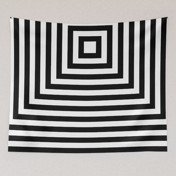 Item preview, 3D Illuzion - Cocentric Square Black designed and sold by miTeless seDign.