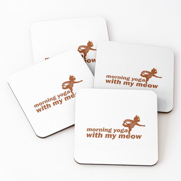 Item preview, Morning Yoga With My Meow  designed and sold by 0umStore.